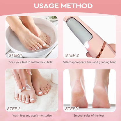 Electric Nail Drill & Callus Remover Kit